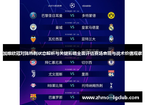 加维欧冠对阵热刺状态解析与关键影响全面评估赛场表现与战术价值观察